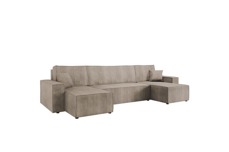 Hobson Soffa Dubbeldivan 4-sits - Beige - Möbler - Soffa - U-soffa