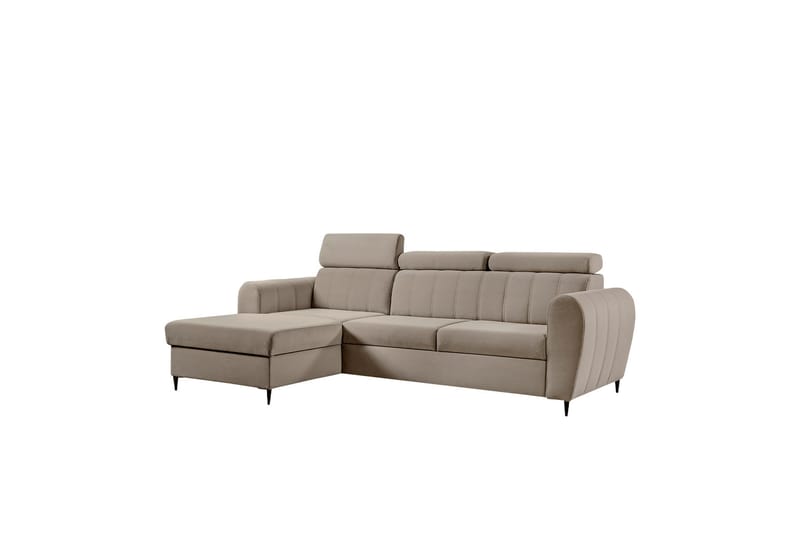 Hoffman Soffa med Divan 3-sits - Beige - Möbler - Soffa - Divansoffa & schäslongsoffa - 3 sits soffa med divan