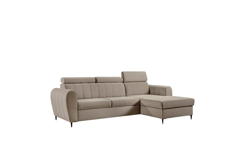 Hoffman Soffa med Divan 3-sits - Beige - Möbler - Soffa - Divansoffa & schäslongsoffa - 3 sits soffa med divan