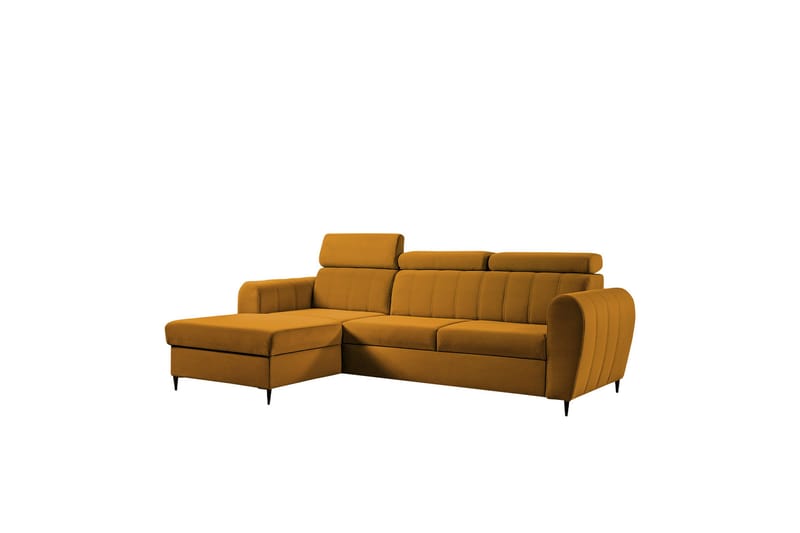 Hoffman Soffa med Divan 3-sits - Orange - Möbler - Soffa - Divansoffa & schäslongsoffa - 3 sits soffa med divan