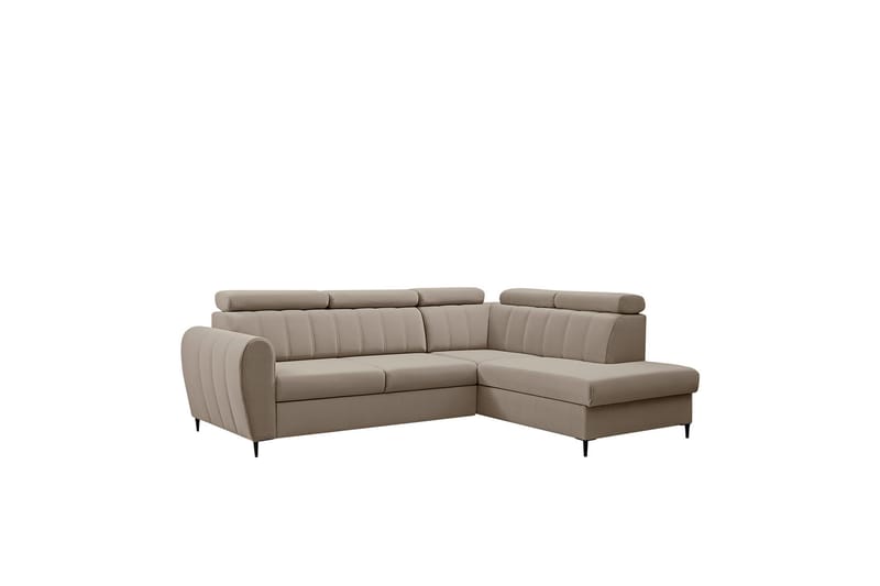 Hoffman Soffa med Schäslong 3-sits - Beige - Möbler - Soffa - Divansoffa & schäslongsoffa - 3 sits soffa med divan