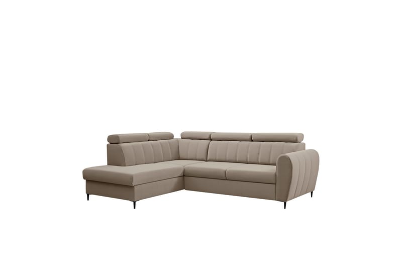 Hoffman Soffa med Schäslong 3-sits - Beige - Möbler - Soffa - Divansoffa & schäslongsoffa - 3 sits soffa med divan