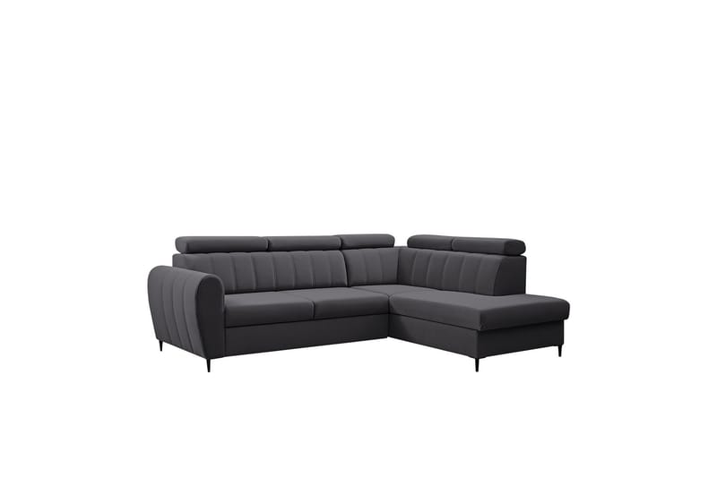 Hoffman Soffa med Schäslong 3-sits - Grå - Möbler - Soffa - Divansoffa & schäslongsoffa - 3 sits soffa med divan