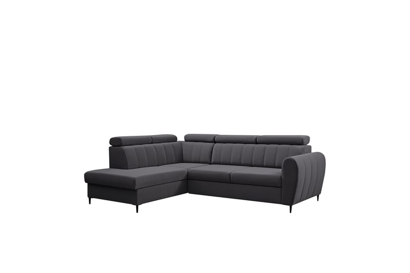 Hoffman Soffa med Schäslong 3-sits - Grå - Möbler - Soffa - Divansoffa & schäslongsoffa - 3 sits soffa med divan