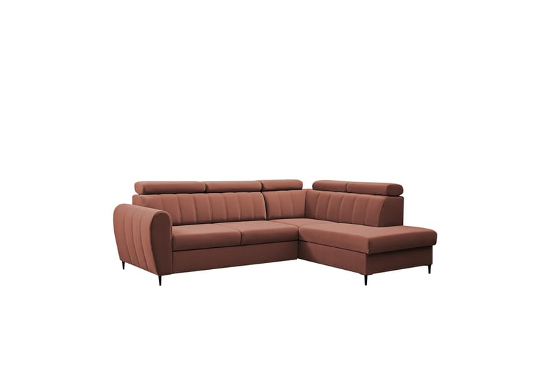 Hoffman Soffa med Schäslong 3-sits - Koppar - Möbler - Soffa - Divansoffa & schäslongsoffa - 3 sits soffa med divan