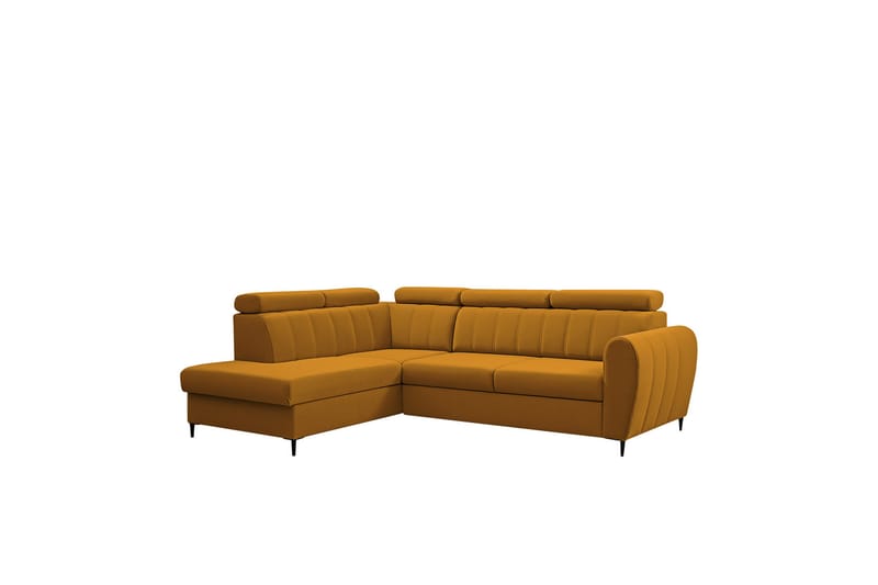 Hoffman Soffa med Schäslong 3-sits - Orange - Möbler - Soffa - Divansoffa & schäslongsoffa - 3 sits soffa med divan