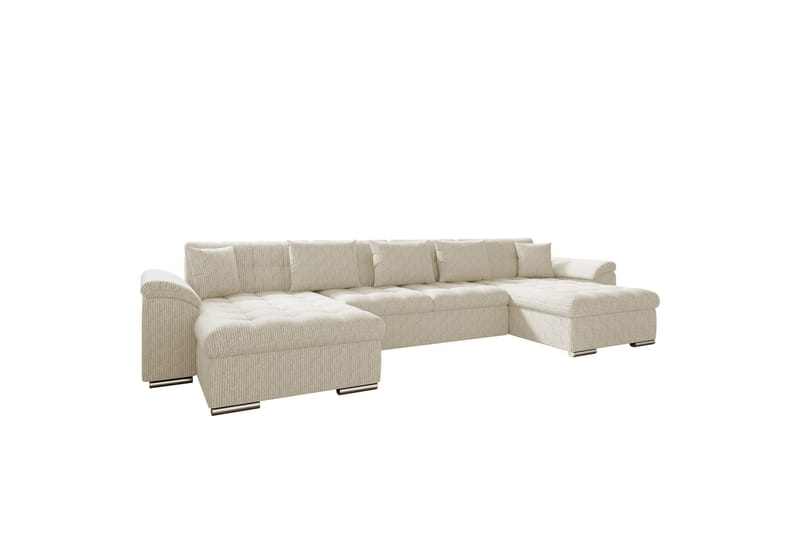 Kinzer Soffa Dubbeldivan 5-sits - Beige - Möbler - Soffa - U-soffa