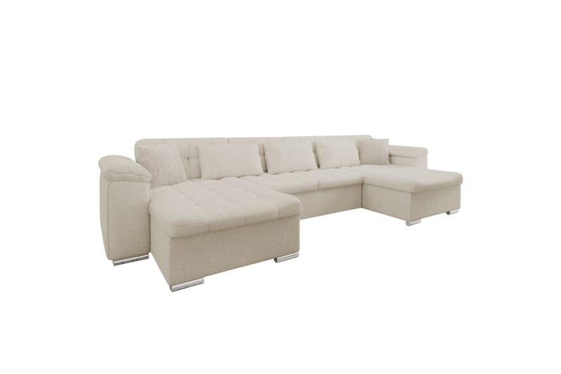 Kinzer Soffa Dubbeldivan 5-sits - Beige - Möbler - Soffa - U-soffa