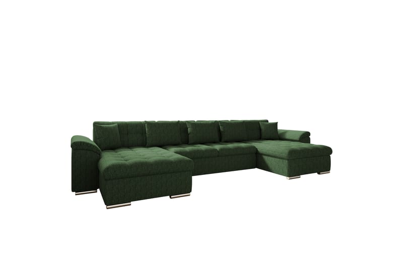 Kinzer Soffa Dubbeldivan 5-sits - Grön - Möbler - Soffa - U-soffa