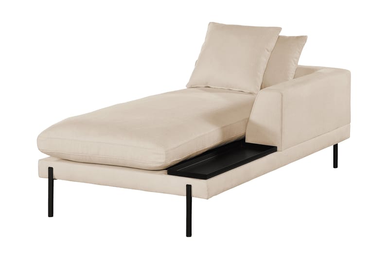 Divanmodul Treeton 92,5 cm Höger - Beige - Möbler - Soffa - Modulsoffa - Övriga moduler till modulsoffa