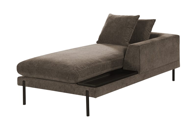 Divanmodul Treeton 92,5 cm Höger - Brun - Möbler - Soffa - Modulsoffa - Övriga moduler till modulsoffa