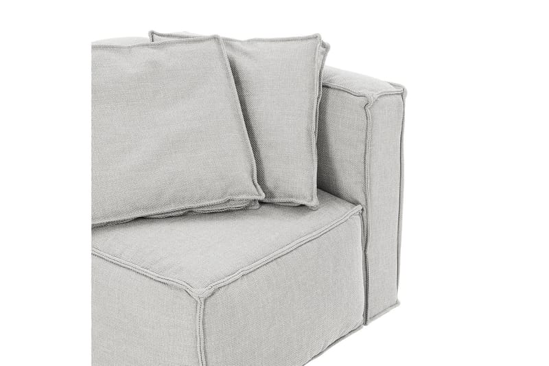 Hörnmodul/armstödsmodul höger Trianta - Beige/Svart - Möbler - Soffa - Modulsoffa - Övriga moduler till modulsoffa