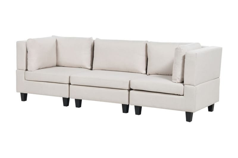 Buck Modulsoffa 3-sits - Beige/Svart - Möbler - Soffa - Modulsoffa - Komplett modulsoffa