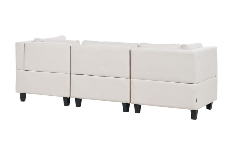 Buck Modulsoffa 3-sits - Beige/Svart - Möbler - Soffa - Modulsoffa - Komplett modulsoffa