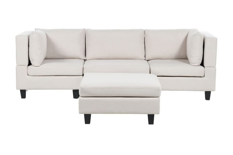 Buck Modulsoffa 3-sits - Beige/Svart - Möbler - Soffa - Modulsoffa - Komplett modulsoffa