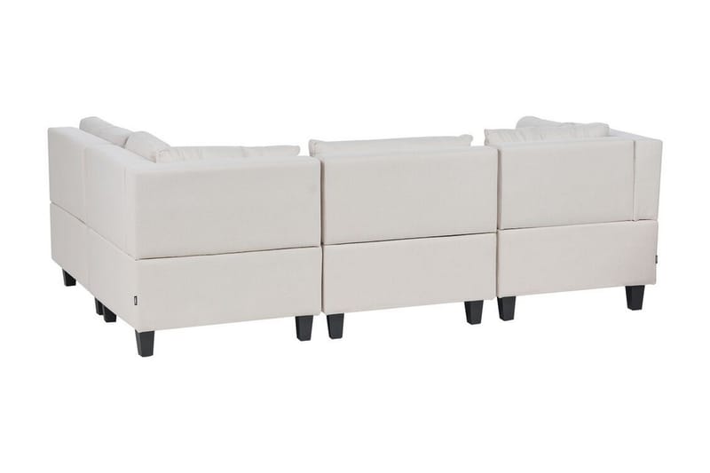 Buck Modulsoffa 4-sits - Beige/Svart - Möbler - Soffa - Modulsoffa - Komplett modulsoffa