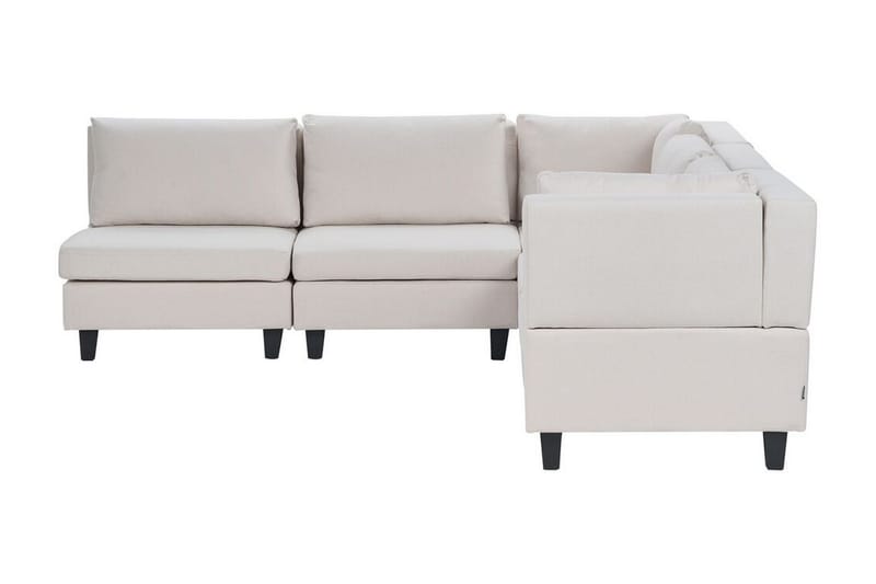 Buck Modulsoffa 5-sits - Beige/Svart - Möbler - Soffa - Modulsoffa - Komplett modulsoffa