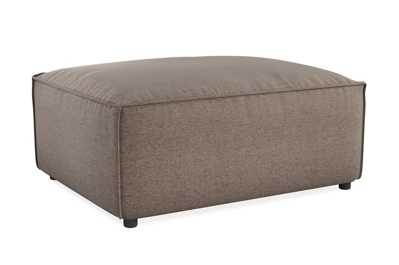 Fotpallsmodul Narender 120 cm - Grå - Möbler - Soffa - Modulsoffa - Övriga moduler till modulsoffa