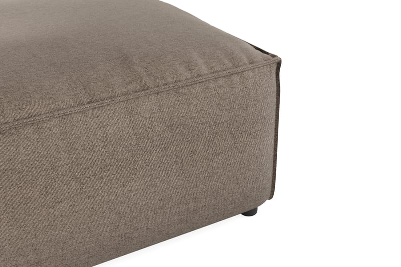 Fotpallsmodul Narender 120 cm - Grå - Möbler - Soffa - Modulsoffa - Övriga moduler till modulsoffa