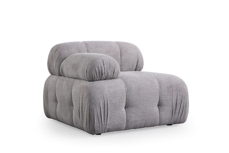 Georgene Vänstermodul 95 cm - Ljusgrå - Möbler - Soffa - Modulsoffa - Övriga moduler till modulsoffa