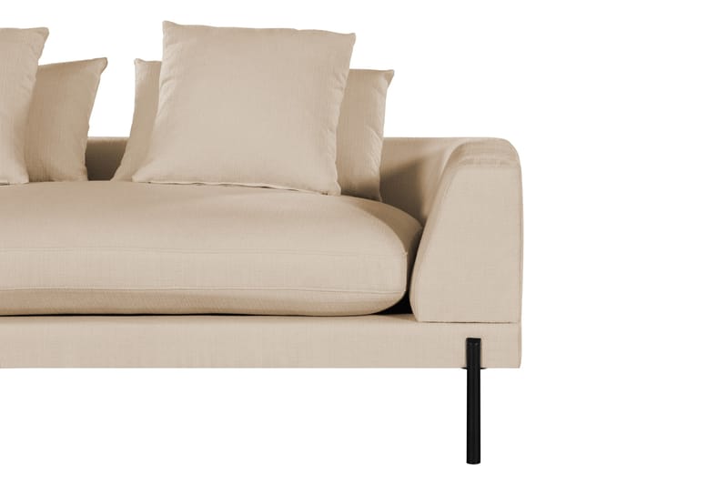 Hörnmodul Treeton 2-sits 168,5 cm Höger - Beige - Möbler - Soffa - Modulsoffa - Hörnmodul