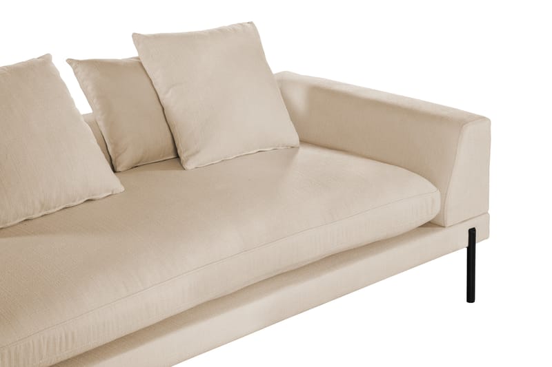 Hörnmodul Treeton 2-sits 168,5 cm Höger - Beige - Möbler - Soffa - Modulsoffa - Hörnmodul