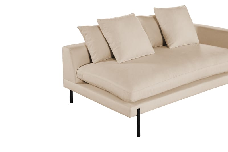 Hörnmodul Treeton 2-sits 168,5 cm Höger - Beige - Möbler - Soffa - Modulsoffa - Hörnmodul