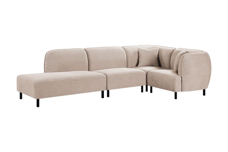 4-sits Modulsoffa Whitfield med Schäslong - Beige - Möbler - Soffa - Modulsoffa - Komplett modulsoffa