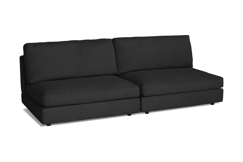 Modulsoffa Aspen 3-sits - Linnesvart - Möbler - Soffa - Modulsoffa - Komplett modulsoffa