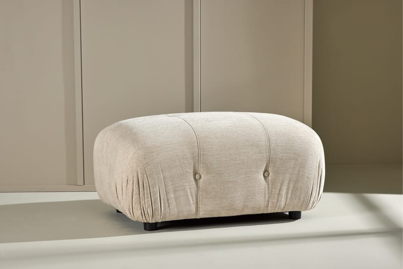 Mika Fotpallsmodul 94 cm - Beige - Möbler - Soffa - Modulsoffa - Övriga moduler till modulsoffa