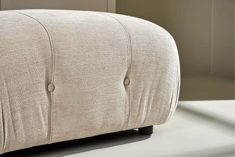 Mika Fotpallsmodul 94 cm - Beige - Möbler - Soffa - Modulsoffa - Övriga moduler till modulsoffa