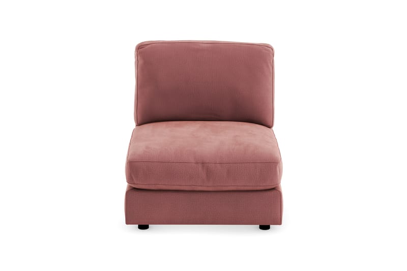 Mittmodul Aspen 90 cm Sammet - Rosa - Möbler - Soffa - Modulsoffa - Mittmodul