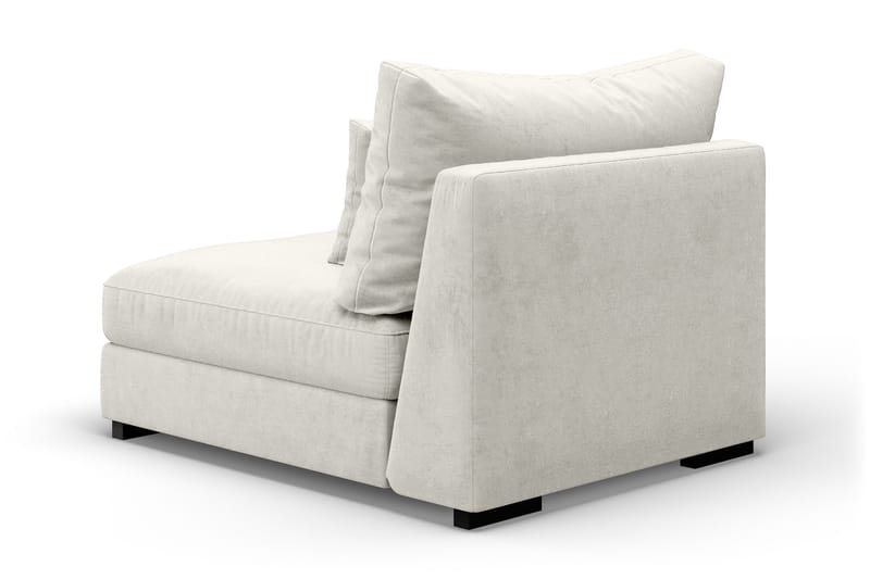 Mittmodul Columbus Sammet - Vit - Möbler - Soffa - Modulsoffa - Mittmodul