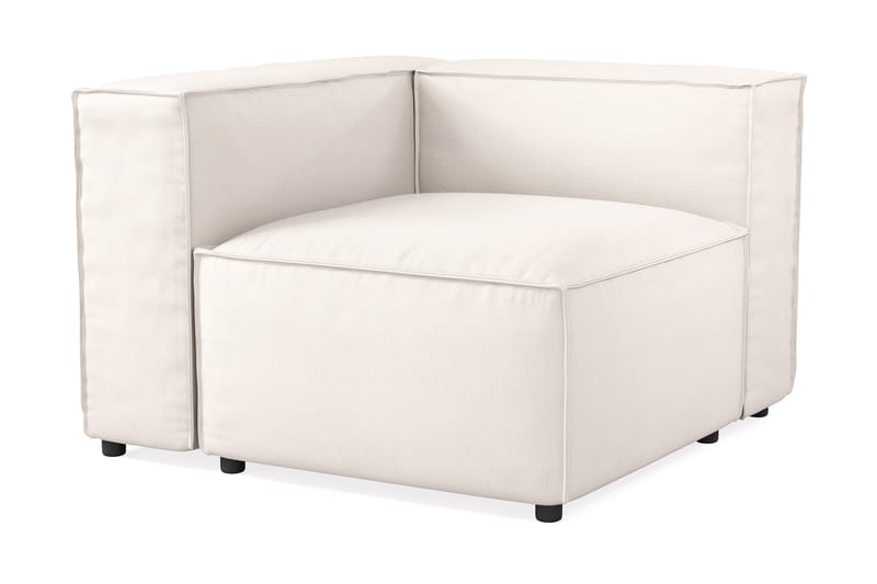 Vänstermodul Narender 108 cm - Beige - Övriga moduler till modulsoffa