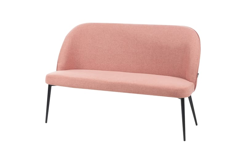 Osbyn Soffa 2-sits - Svart/Rosa - Möbler - Soffa - 2 sits soffa