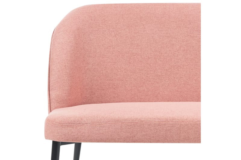 Osbyn Soffa 2-sits - Svart/Rosa - Möbler - Soffa - 2 sits soffa