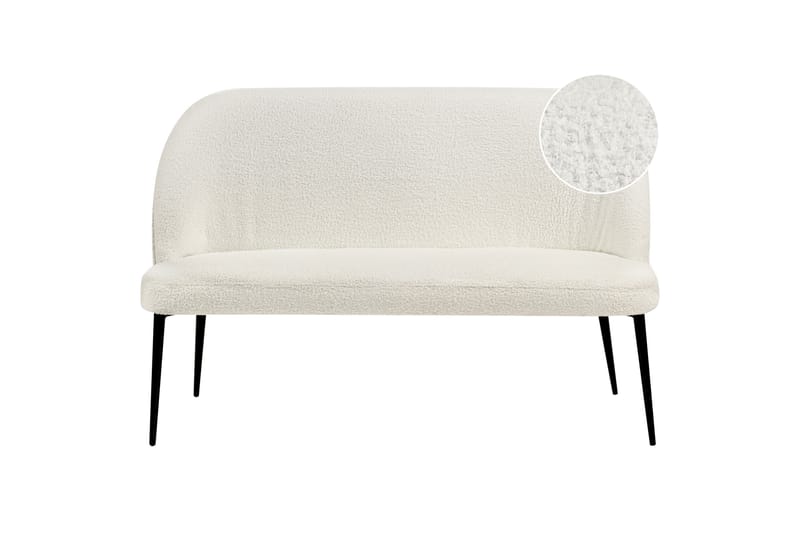 Osbyn Soffa 2-sits - Svart/Vit - Möbler - Soffa - 2 sits soffa