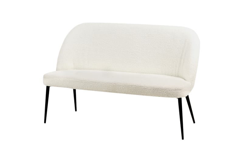 Osbyn Soffa 2-sits - Svart/Vit - Möbler - Soffa - 2 sits soffa