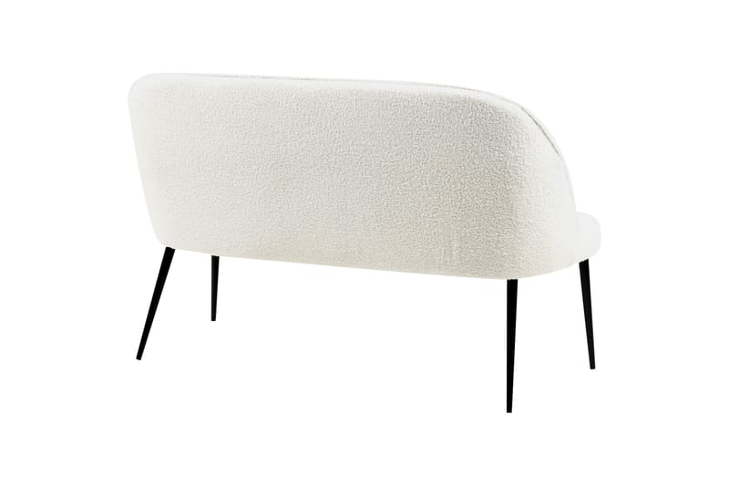 Osbyn Soffa 2-sits - Svart/Vit - Möbler - Soffa - 2 sits soffa