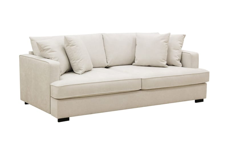 Rossi Djup 3-sits Soffa - Ljus Beige - Möbler - Soffa - 3 sits soffa