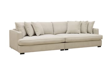 Rossita Lyx Djup 4-sits Soffa - Beige - Möbler - Soffa - 4 sits soffa