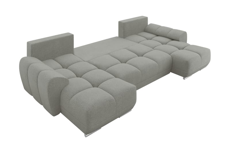 Simerly BädBädsoffa Dubbeldivan 4-sits - Svart - Möbler - Soffa - Bäddsoffa - U bäddsoffa