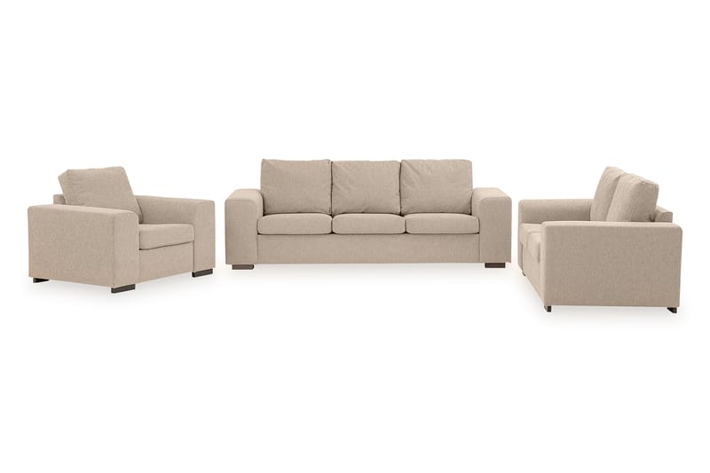 Soffgrupp Alter 3-sits+2-sits+Fåtölj - Beige - Möbler - Soffa - Soffgrupp