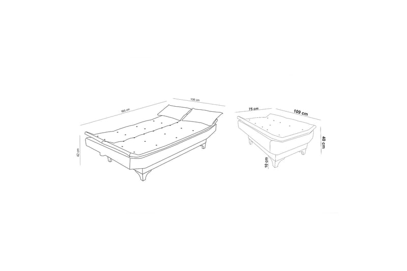 Soffgrupp Manderville - Ljuslila - Möbler - Soffa - Soffgrupp