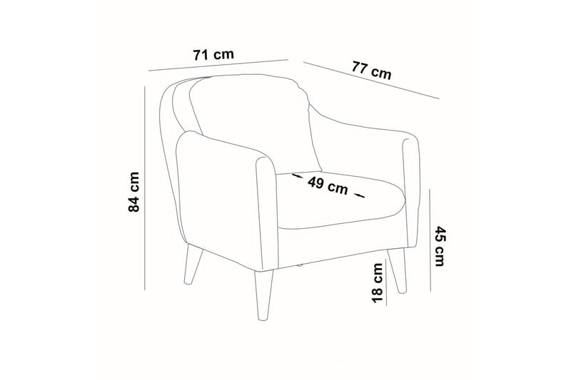 Soffgrupp Sagkas - Antracit - Möbler - Soffa - Soffgrupp