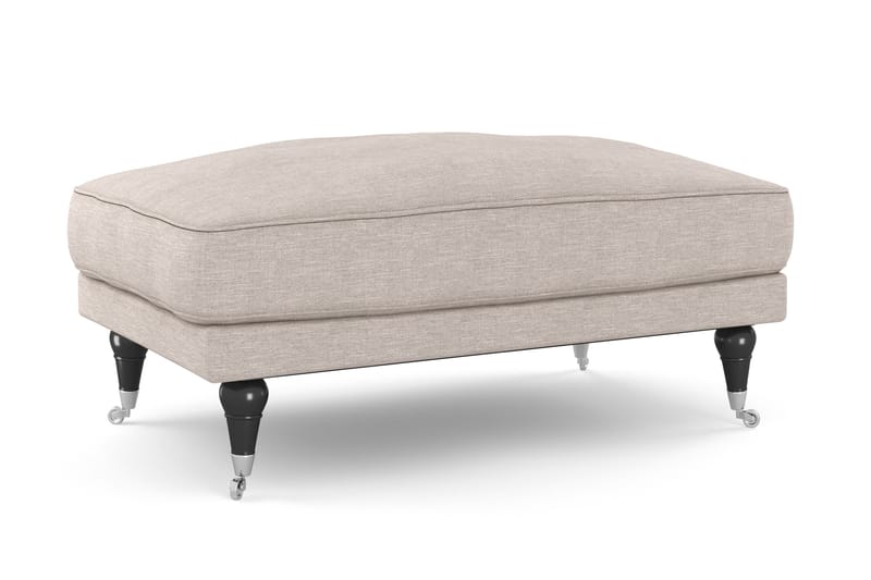 Soffgrupp Webber 2+1 Sammet - Beige|Krom - Möbler - Soffa - Soffgrupp - Howard soffgrupp