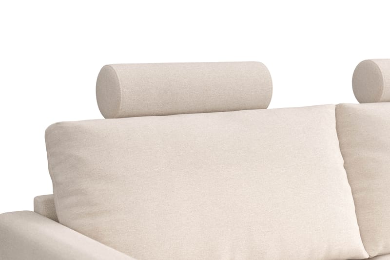 Nackkudde Soffa Menard Compact 51 cm - Beige - Möbler - Soffa - Sofftillbehör - Nackstöd soffa