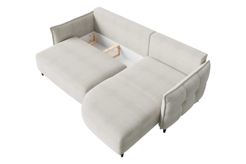 Sycylia Soffa med Divan 3-sits - Beige - Möbler - Soffa - Divansoffa & schäslongsoffa - 3 sits soffa med divan