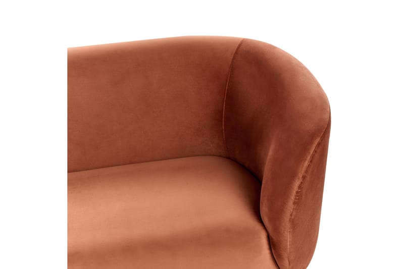 Tuka Soffa 2-sits - Svart/Orange - Möbler - Soffa - 2 sits soffa