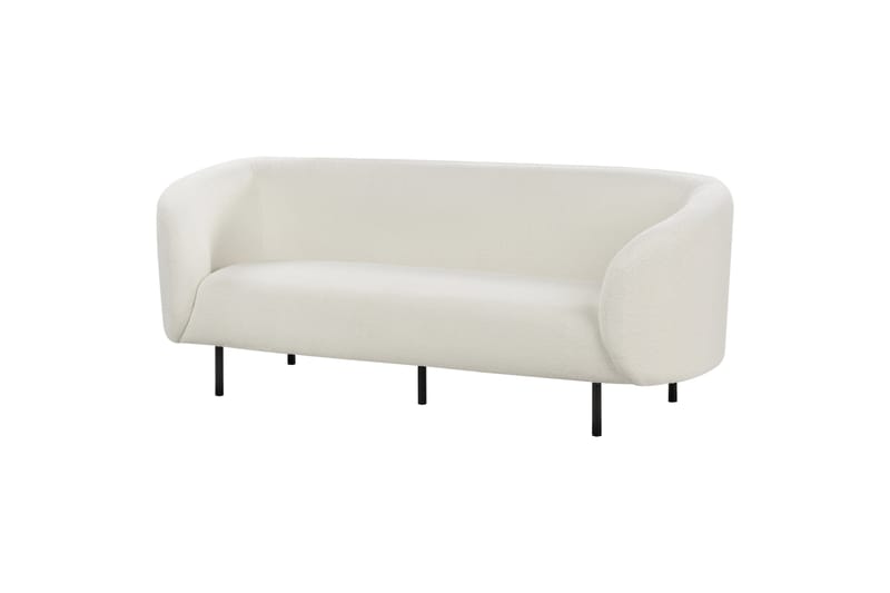 Tuka Soffa 3-sits - Svart/Vit - Möbler - Soffa - 3 sits soffa